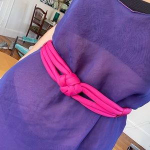 Vintage Magenta Belt